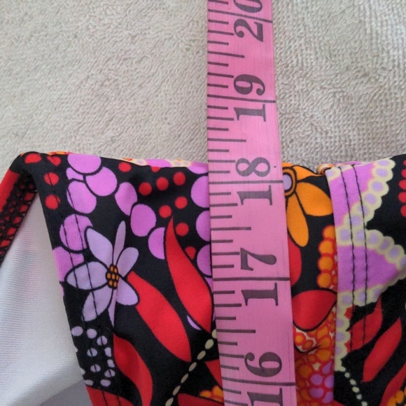 Women's Multicolor Swim Lightly Padded Top 20 - Picture 5 of 8